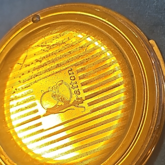 Stratton England Powder Compact RMSS Queen Elizabeth Mum Ship 1950s Sifter 3 inc - Picture 7 of 8